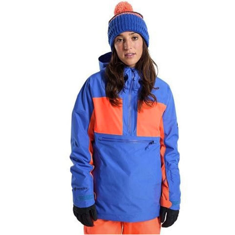 NEW $360 Burton Pillowline GORE-TEX 2L Anorak Jacket!  Small  Blue  Waterproof
